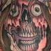 Tattoos -  Melting Faced Wild Child Tattoo - 71119